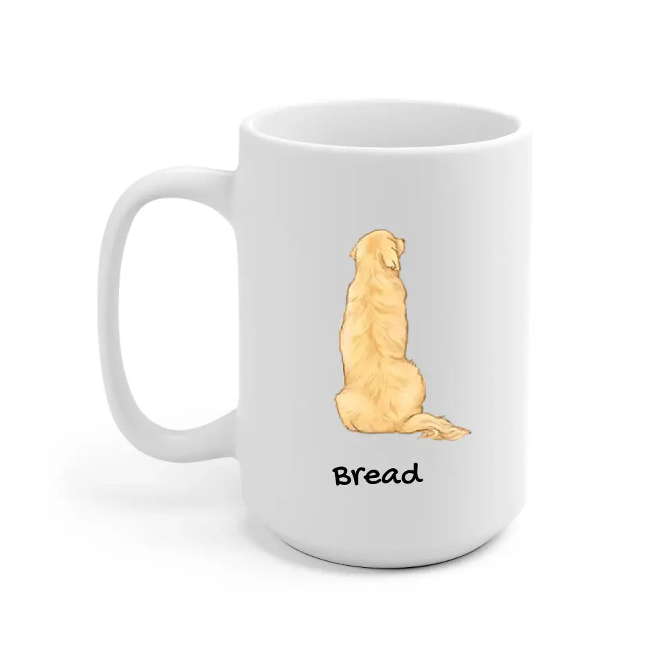 Dogs Make Our Lives Complete Personalized Mug - Dog Breed, Name, Quote, can be customized - Giftymize™️