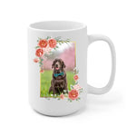 Miles Apart Relationship Photo Upload Personalized Mug - Text, photo, maps can be customized - Giftymize™️