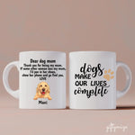 Funny Dog Mom Personalized Mug - Name, dog, quote can be customized - Giftymize™️