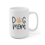 Chatting With Dog Mom Personalized Mug - Name, skin, hair, dog, background, quote can be customized - Giftymize™️