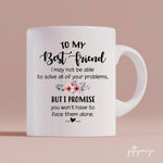 Best Friends Personalized Mug - Name, skin, hair, quote can be customized - Giftymize™️
