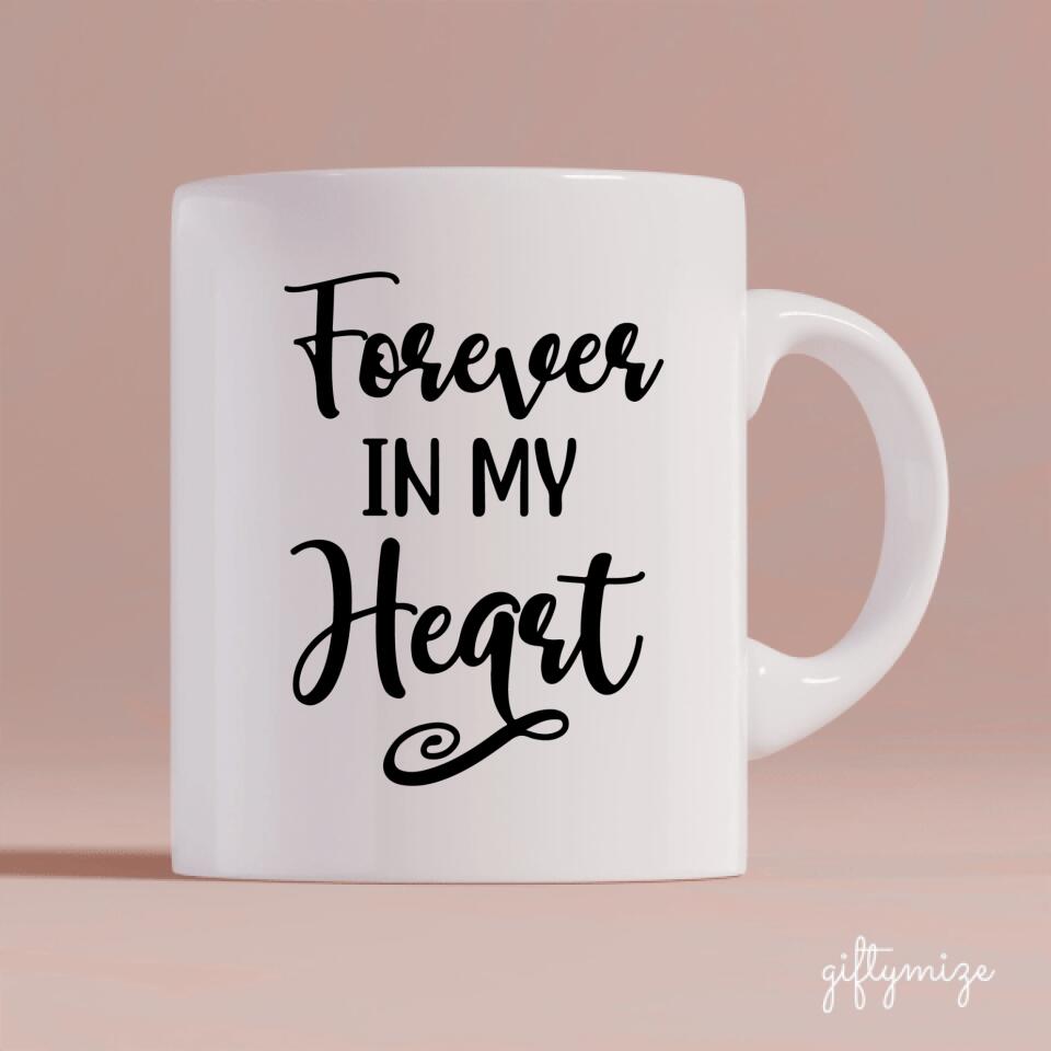 Man with Cats and Dogs on Beach Personalized Mug - Name, skin, hair, cat, background, quote can be customized - Giftymize™️
