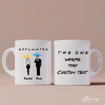 Friends Inspired Personalized Mug - Character, name, quote can be changed - Giftymize™️