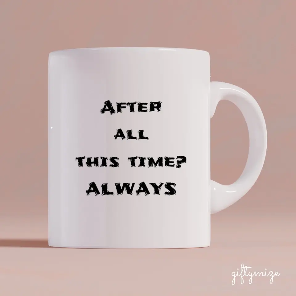 Harry Potter Inspired Best Friends Personalized Mug - Name, skin, hair, background, quote can be customized - Giftymize™️