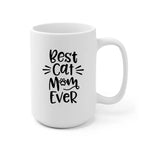 Girl and Cats Christmas Personalized Mug - Name, skin, hair, cat, background, quote can be customized - Giftymize™️