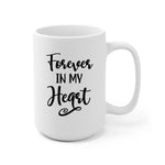 Man and Woman and Cats Christmas Personalized Mug - Name, skin, hair, cat, background, quote can be customized - Giftymize™️