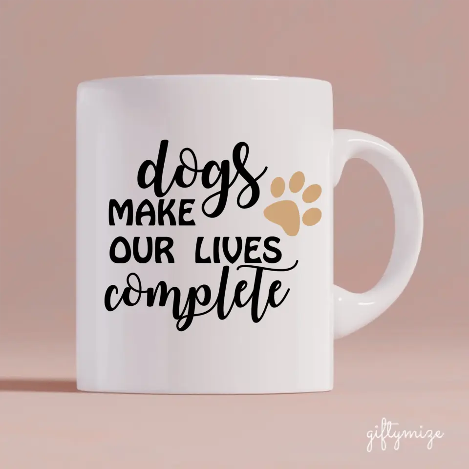 Grateful Dog Personalized Mug - Name, dog, quote can be customized - Giftymize™️