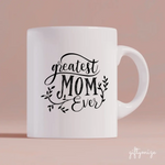 Adorable Dog Mom Personalized Mug - Name, dog, quote can be customized