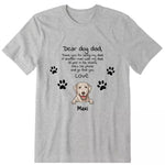 Funny Dog Dad Personalized T-Shirt - Dog, name, can be customized