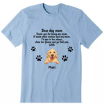 Funny Dog Mom Personalized T-Shirt - Dog, name, can be customized