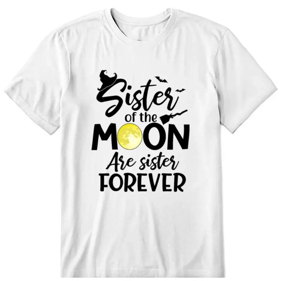 Halloween Sisters Personalized T-Shirt - Quote can be customized