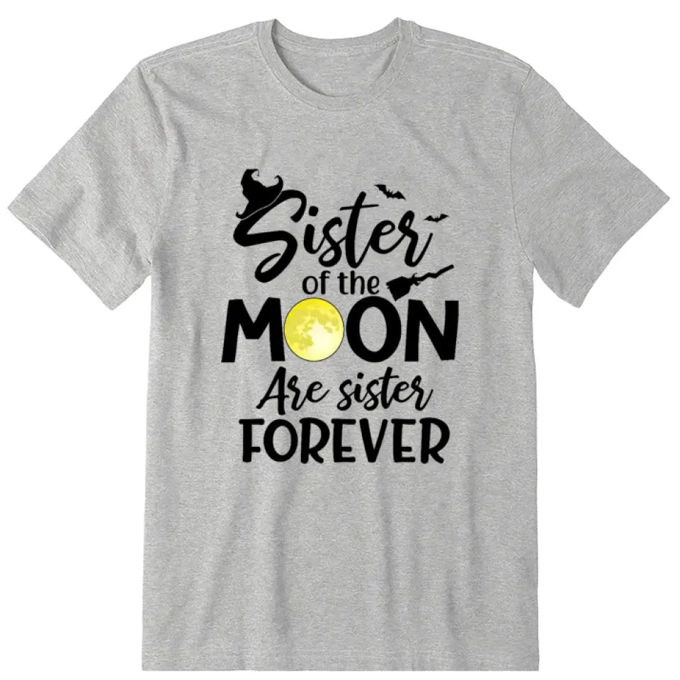 Halloween Sisters Personalized T-Shirt - Quote can be customized