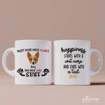 My Dog Has Staff Personalized Mug - Photo, name, dog can be customized