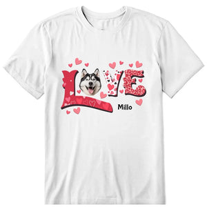 A Lot Of Love Personalized Photo Upload T-Shirt, Hoodie & Sweatshirt - Photo, name can be customized