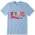 A Lot Of Love Personalized Photo Upload T-Shirt, Hoodie & Sweatshirt - Photo, name can be customized