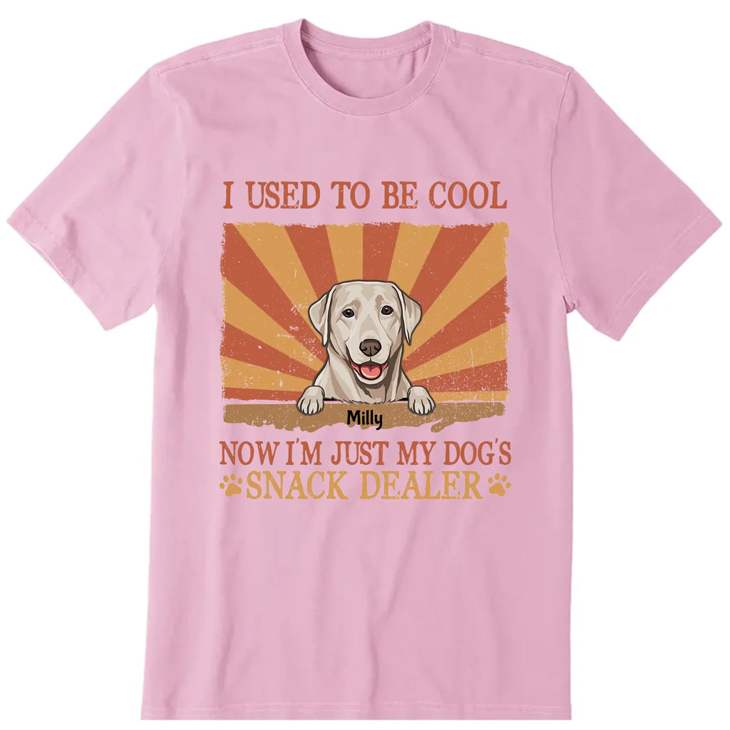 I'm Just My Dog's Snack Dealer Personalized T-Shirt, Hoodie & Sweatshirt - Dog, name can be customized