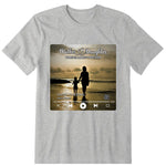 Mom and Daughters Sons Forever Linked Together Personalized T-Shirt, Hoodie & Sweatshirt - Photo, song, song name, artist name, duration can be customized