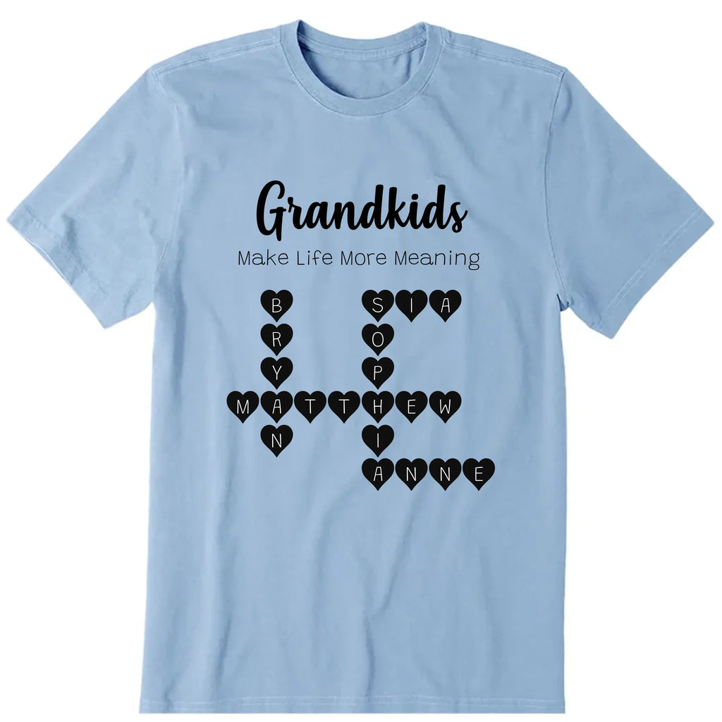 Show Love To Your Kids Crossword Puzzle Personalized T-Shirt, Hoodie & Sweatshirt - Puzzle, name, text, quote can be customized