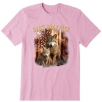 Father's Wolf Pack Personalized T-Shirt, Hoodie & Sweatshirt - Name, wolf pack can be customized