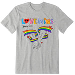 Love Wins Personalized T-Shirt, Hoodie & Sweatshirt - Title, name, text can be customized