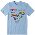 Love Wins Personalized T-Shirt, Hoodie & Sweatshirt - Title, name, text can be customized