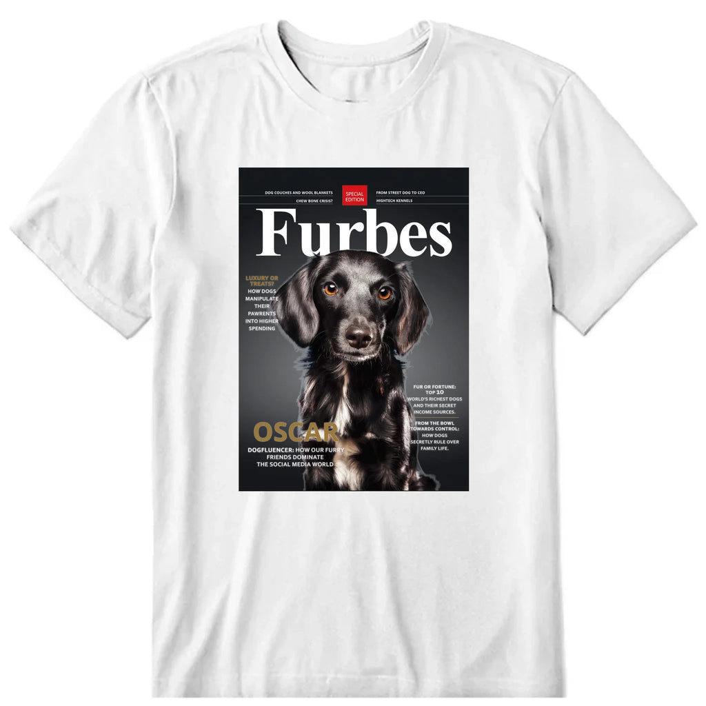 Best Dog In Furbes Magazine Personalized T-Shirt, Hoodies & Sweatshirt - Photo, dog name can be customized