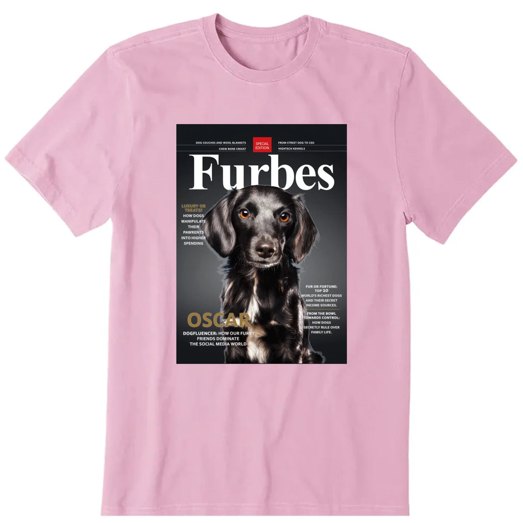 Best Dog In Furbes Magazine Personalized T-Shirt, Hoodies & Sweatshirt - Photo, dog name can be customized