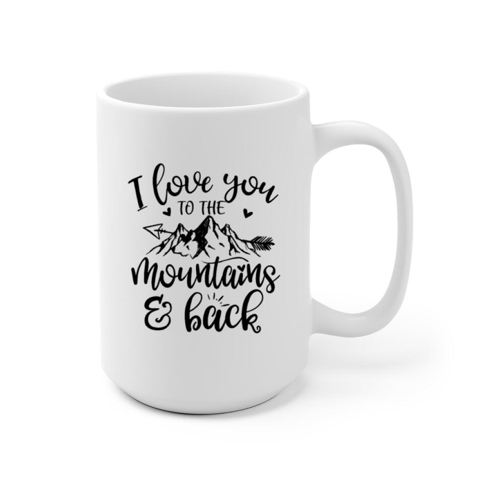 Always Together Personalized Mug - Name, couple, quote can be customized