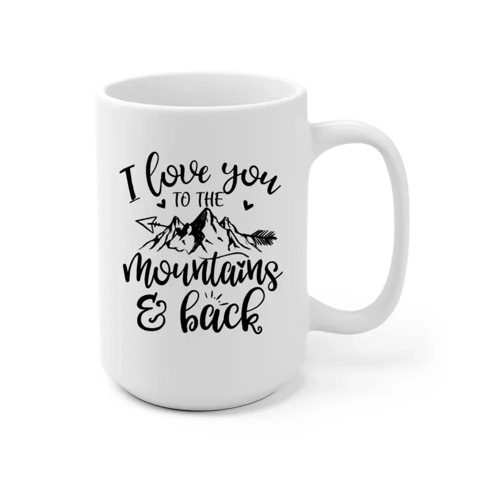 Camping View Partners Personalized Mug - Name, skin, hair, background, quote can be customized