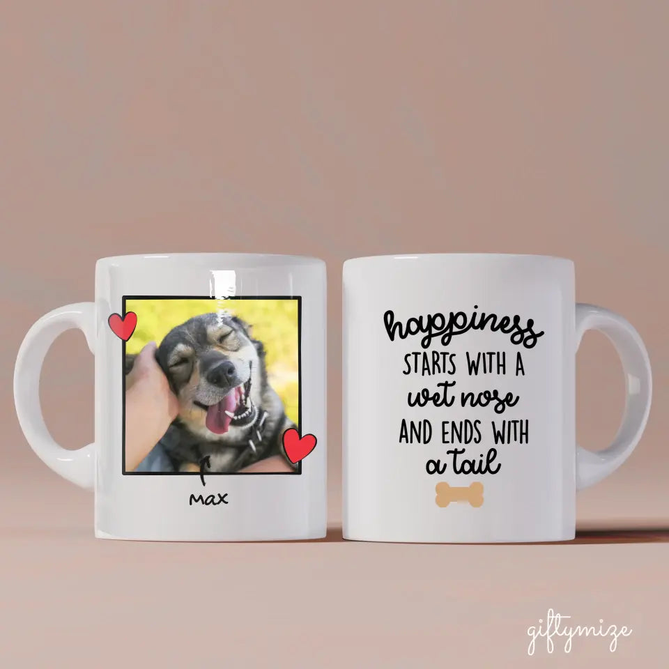 Dog Photos with Name - Personalized Dog Mug